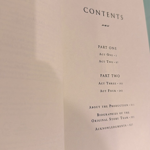 Harry Potter and the Cursed Child parts 1&2 SPECIAL REHEARSAL EDITION SCRIPT - Picture 10 of 13